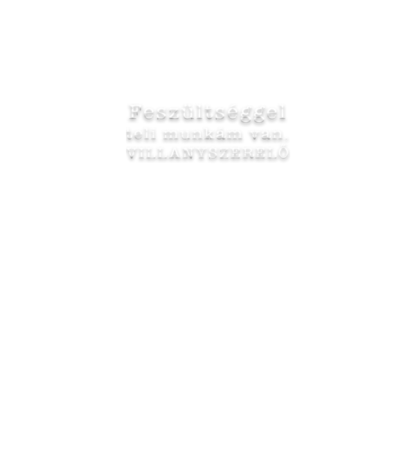  minta fekete pólón