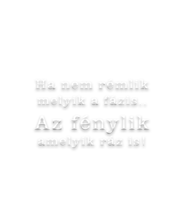  minta fekete pólón