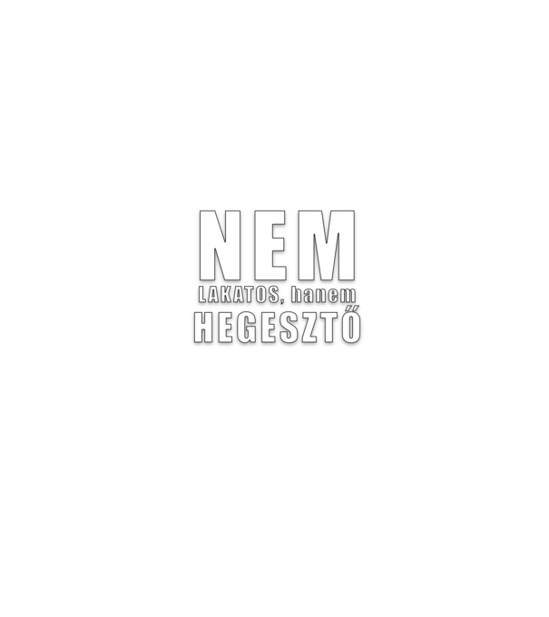  minta fekete pólón