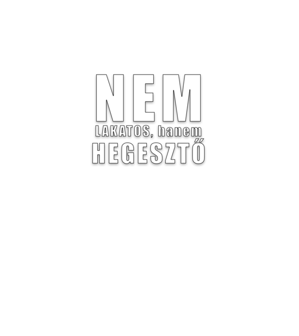  minta fekete pólón