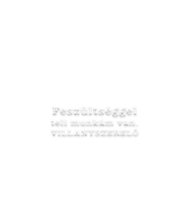  minta fekete pólón