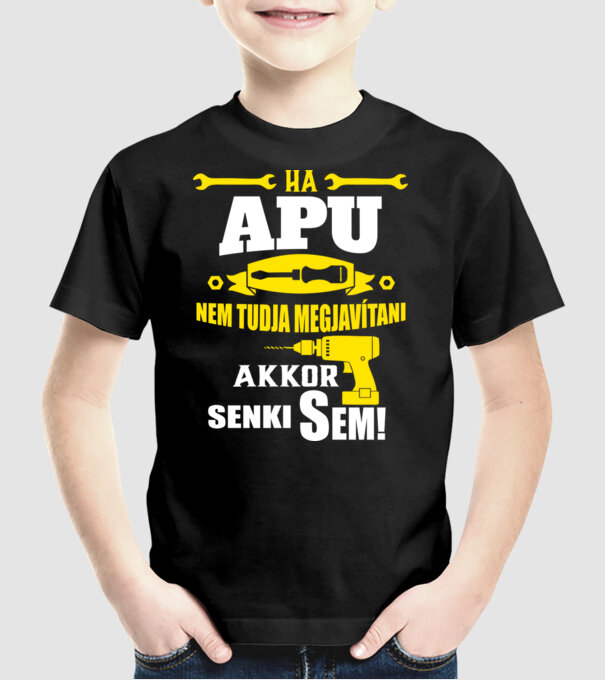  minta fekete pólón