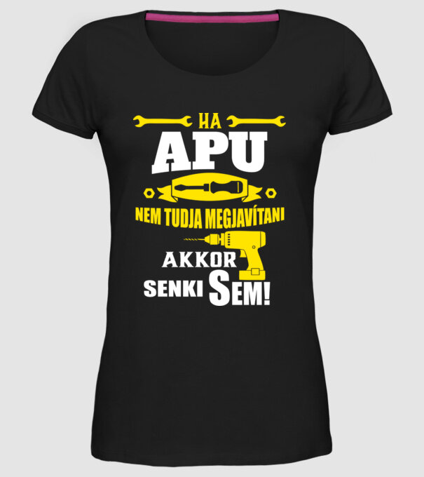  minta fekete pólón