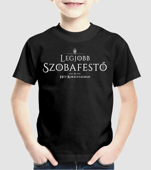  minta fekete pólón