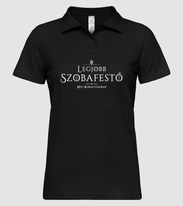  minta fekete pólón