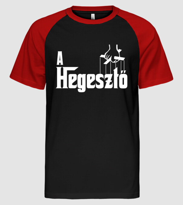  minta fekete/piros pólón