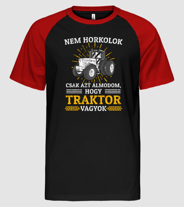  minta fekete/piros pólón
