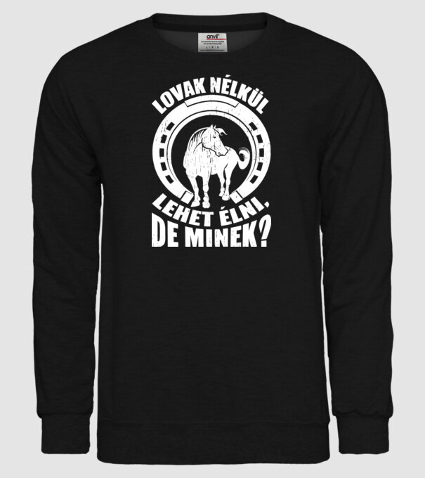  minta fekete pólón