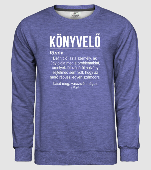  minta farmerkék pólón