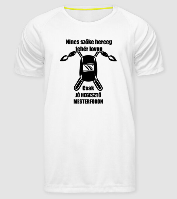  minta fehér pólón