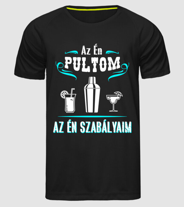  minta fekete pólón