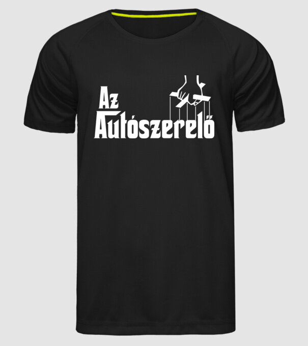  minta fekete pólón