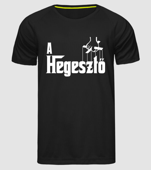  minta fekete pólón