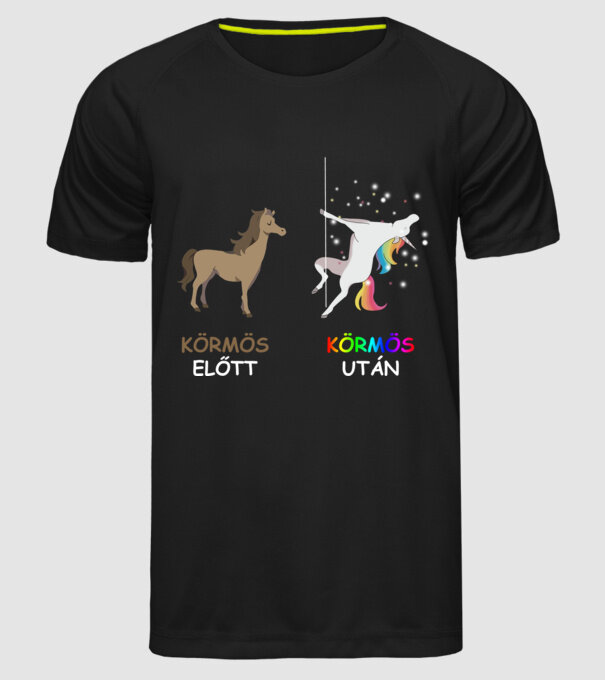  minta fekete pólón