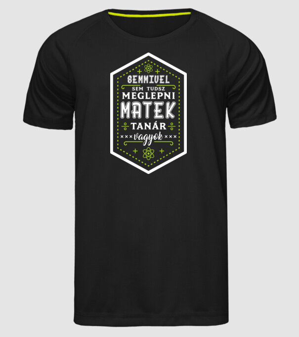  minta fekete pólón