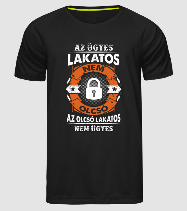  minta fekete pólón