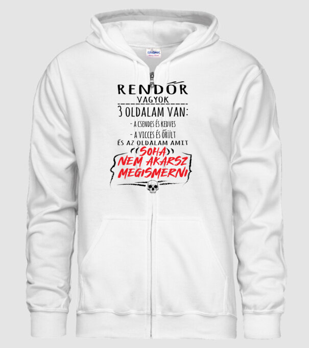  minta fehér pólón