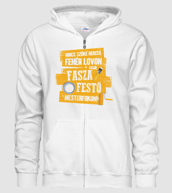  minta fehér pólón