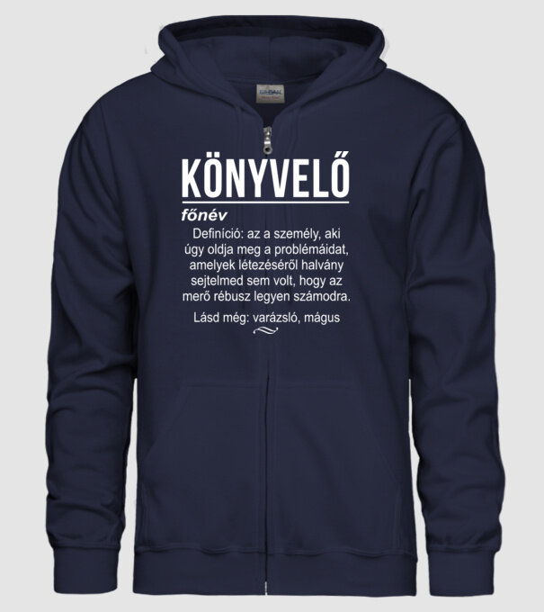  minta sötétkék pólón