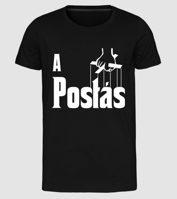  minta fekete pólón