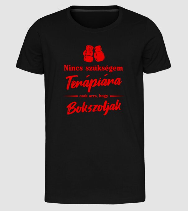  minta fekete pólón