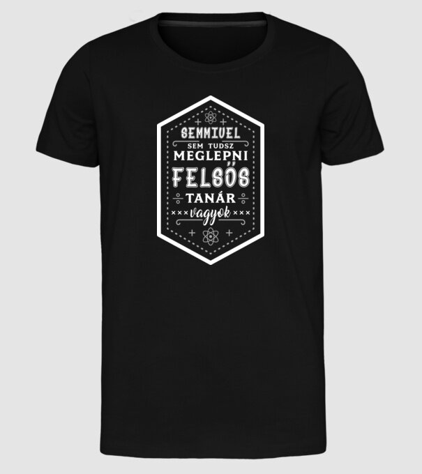  minta fekete pólón