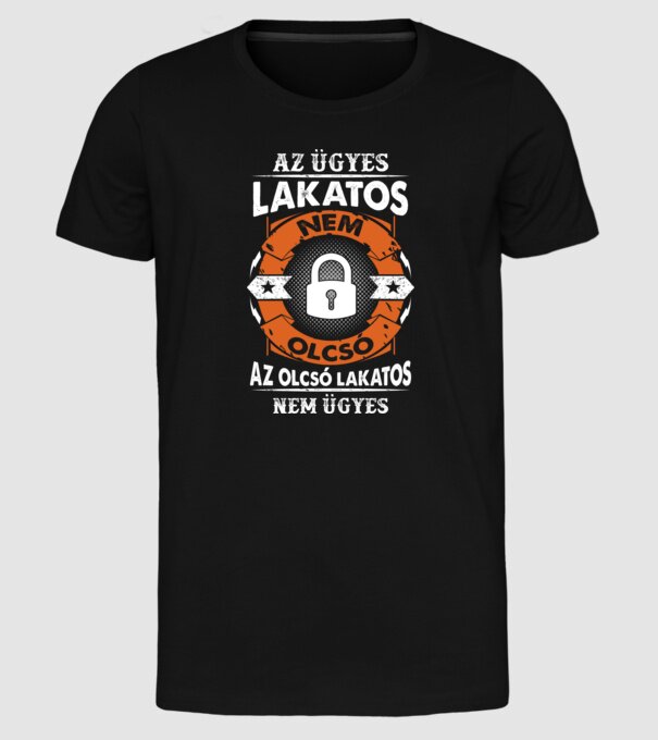  minta fekete pólón