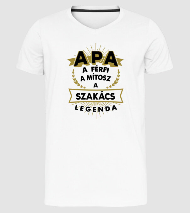  minta fehér pólón