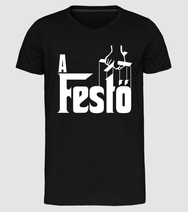  minta fekete pólón