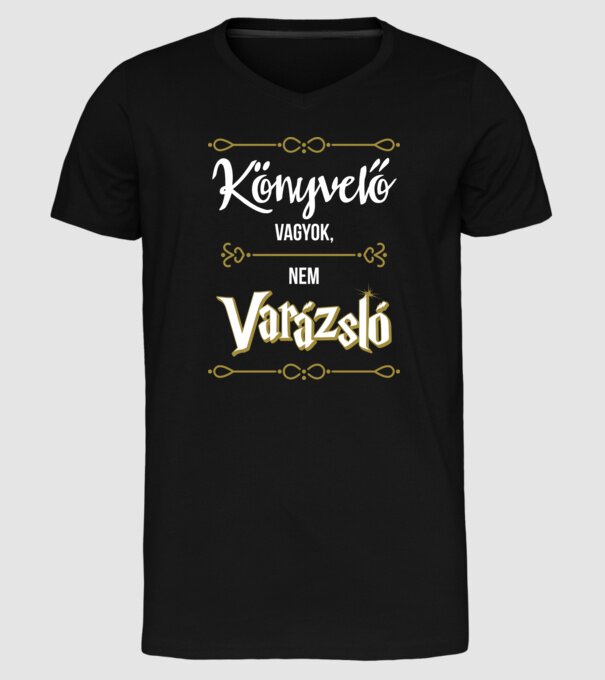  minta fekete pólón