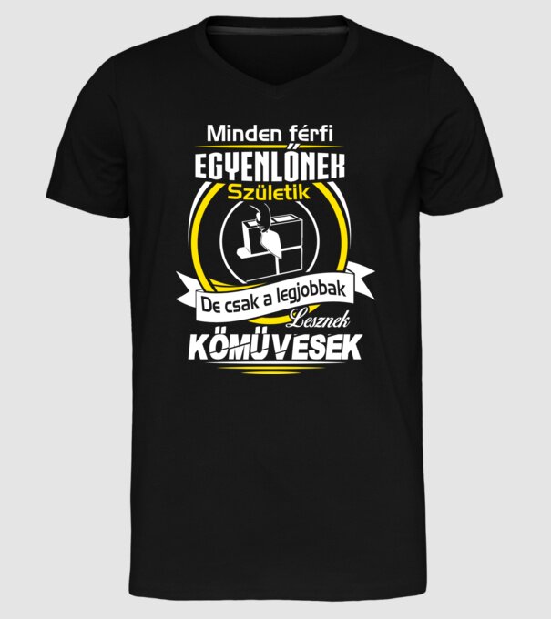 minta fekete pólón