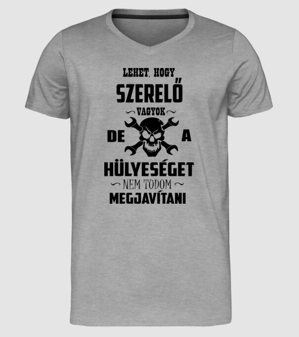  minta szürke pólón