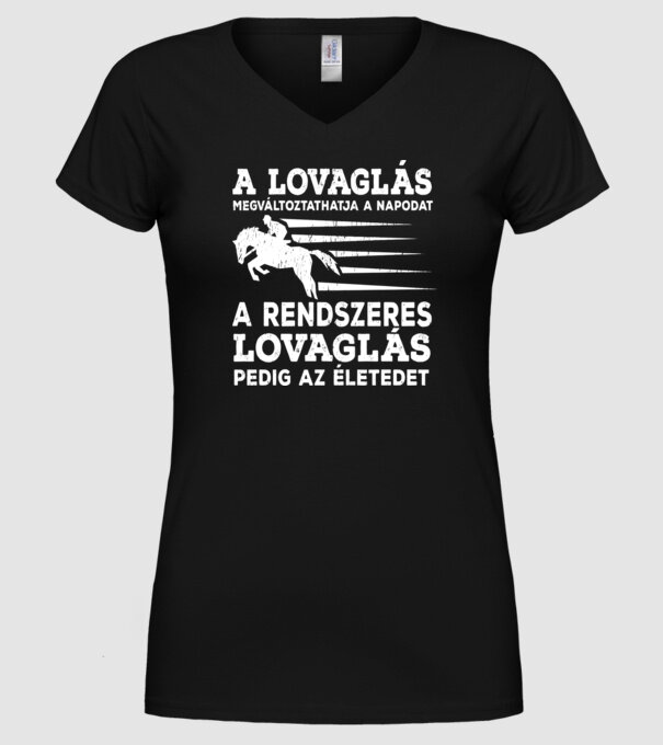  minta fekete pólón