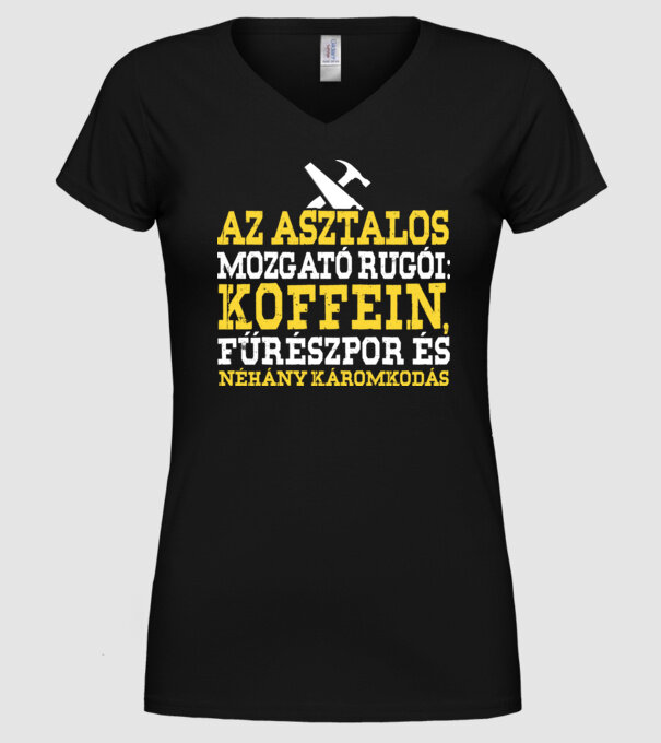  minta fekete pólón