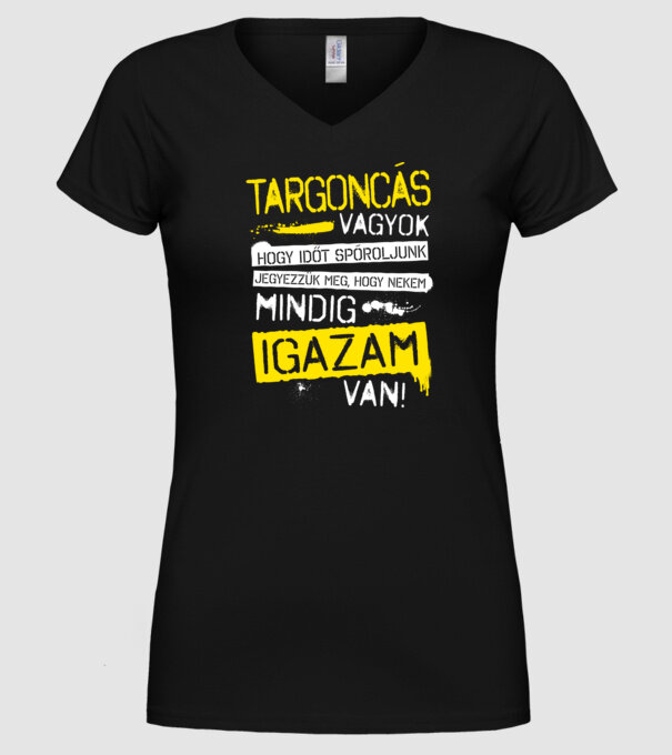  minta fekete pólón