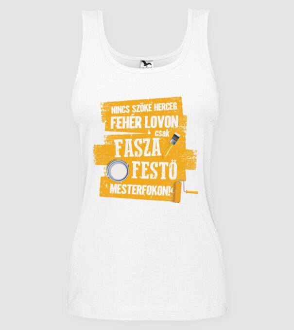  minta fehér pólón