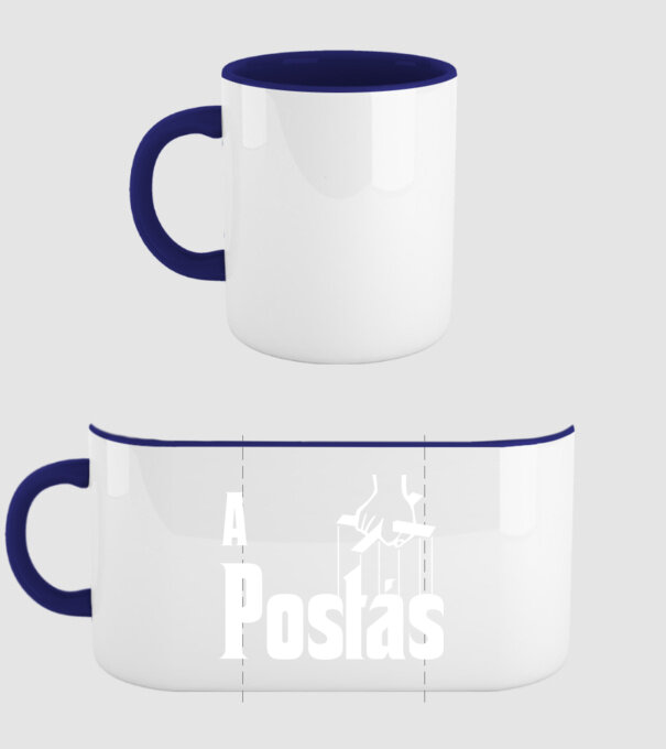  minta sötétkék pólón