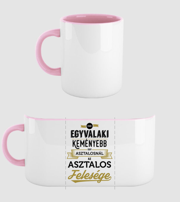  minta világos rózsaszín pólón