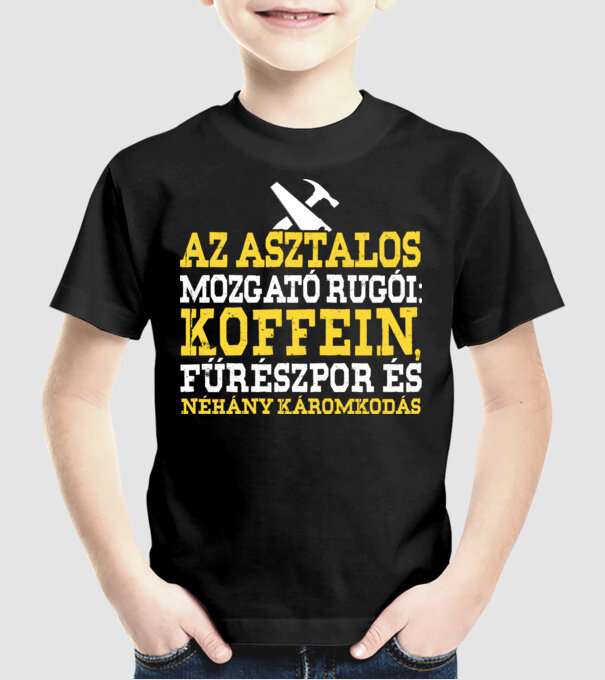  minta fekete pólón