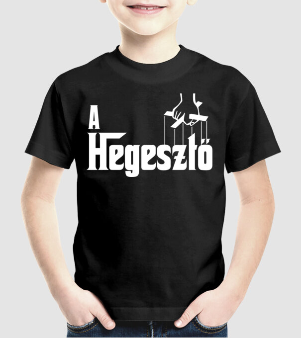  minta fekete pólón