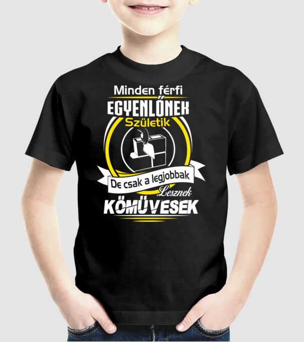  minta fekete pólón