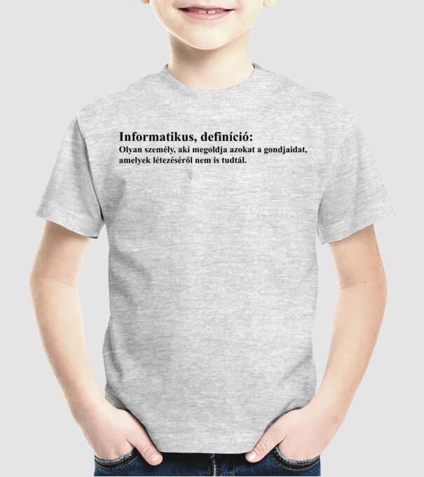  minta szürke pólón