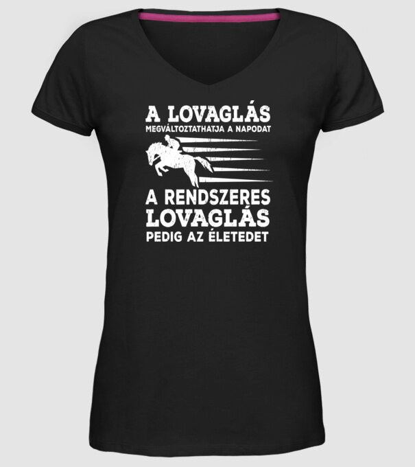  minta fekete pólón