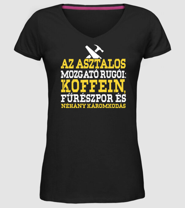  minta fekete pólón