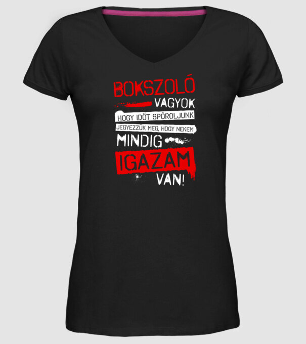  minta fekete pólón