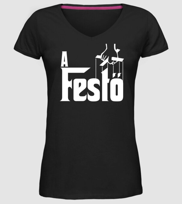  minta fekete pólón