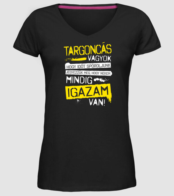  minta fekete pólón