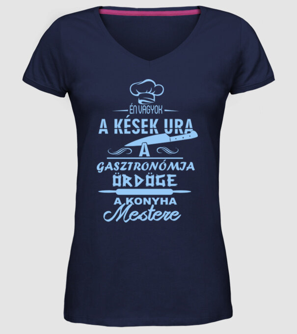  minta sötétkék pólón