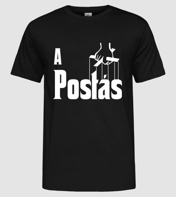  minta fekete pólón