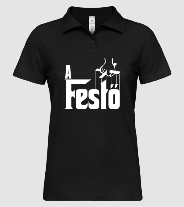  minta fekete pólón